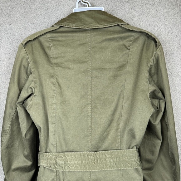 VTG Sigmund Eisner Co Jacket Mens‎ M Green WW2 1946 Military Officer Overcoat - Picture 9 of 16